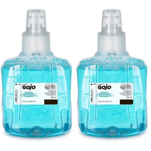 Gojo Foam Handwash, f/LTX-12,1200ml, Pomeberry/LBE, PK 2 GOJ191602CT
